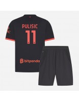 AC Milan Christian Pulisic #11 Alternativní dres pro děti 2026-27 Krátký Rukáv (+ trenýrky)